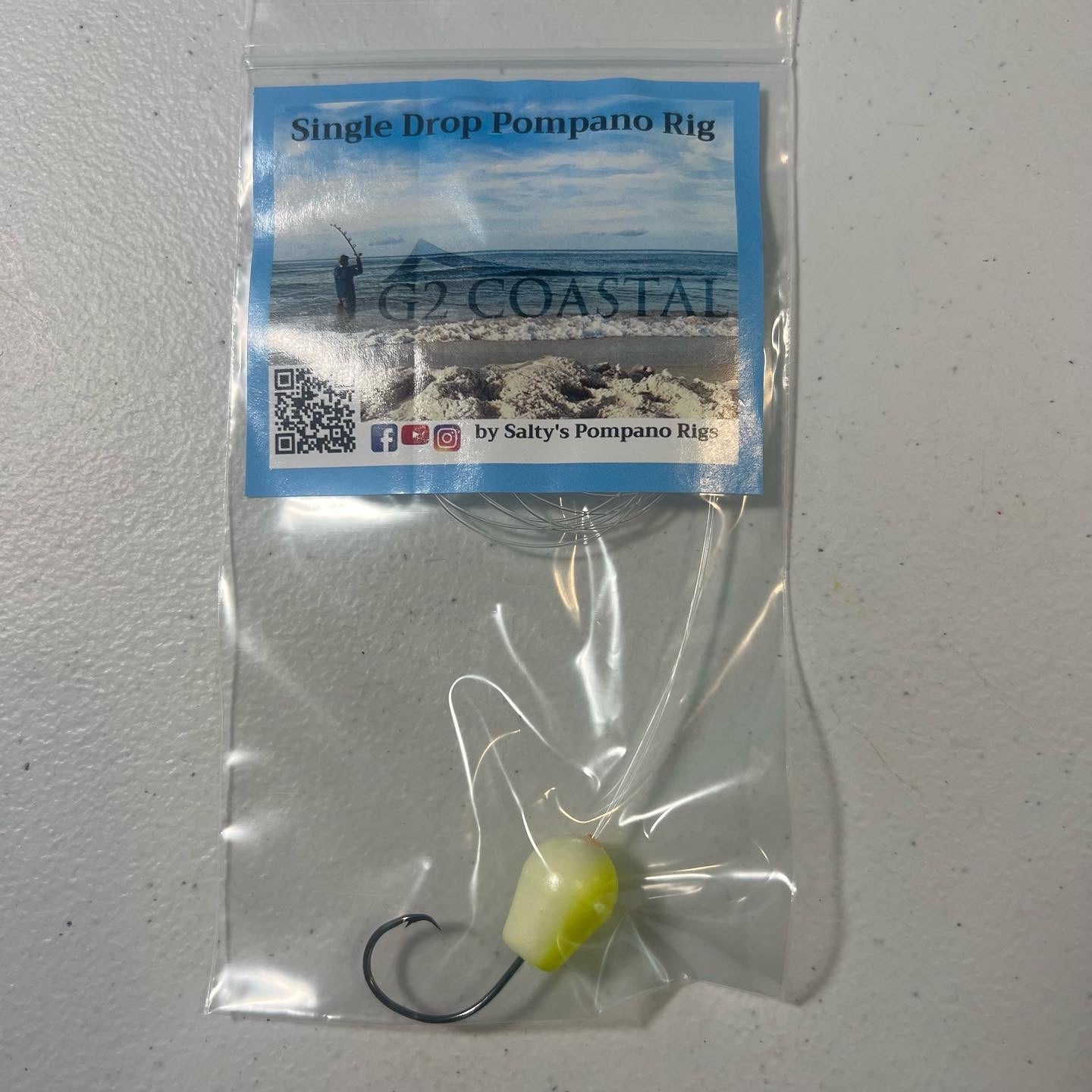 G2 Coastal Single Drop Pompano Rig
