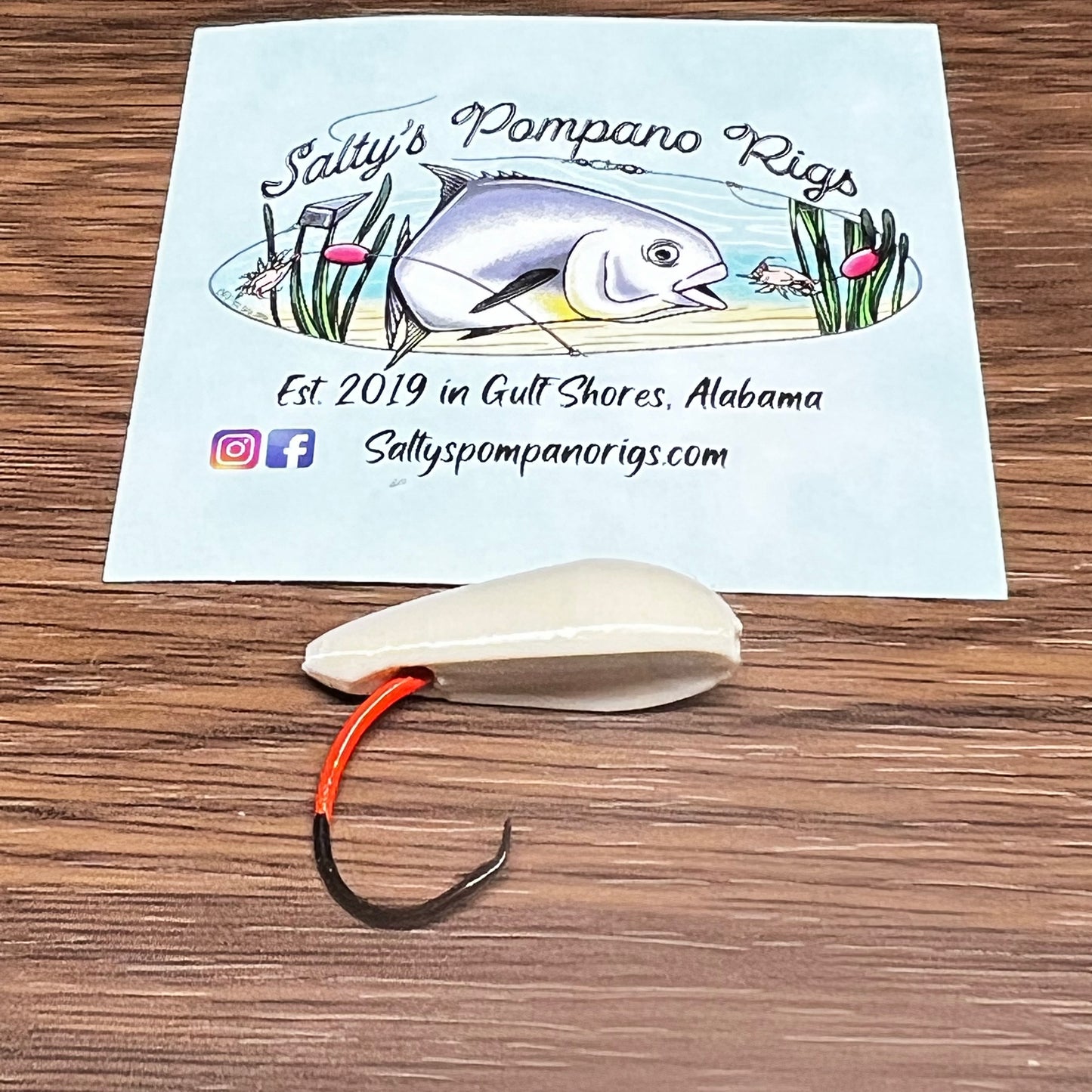 Salty's Hook Float Double Drop Pompano Rig