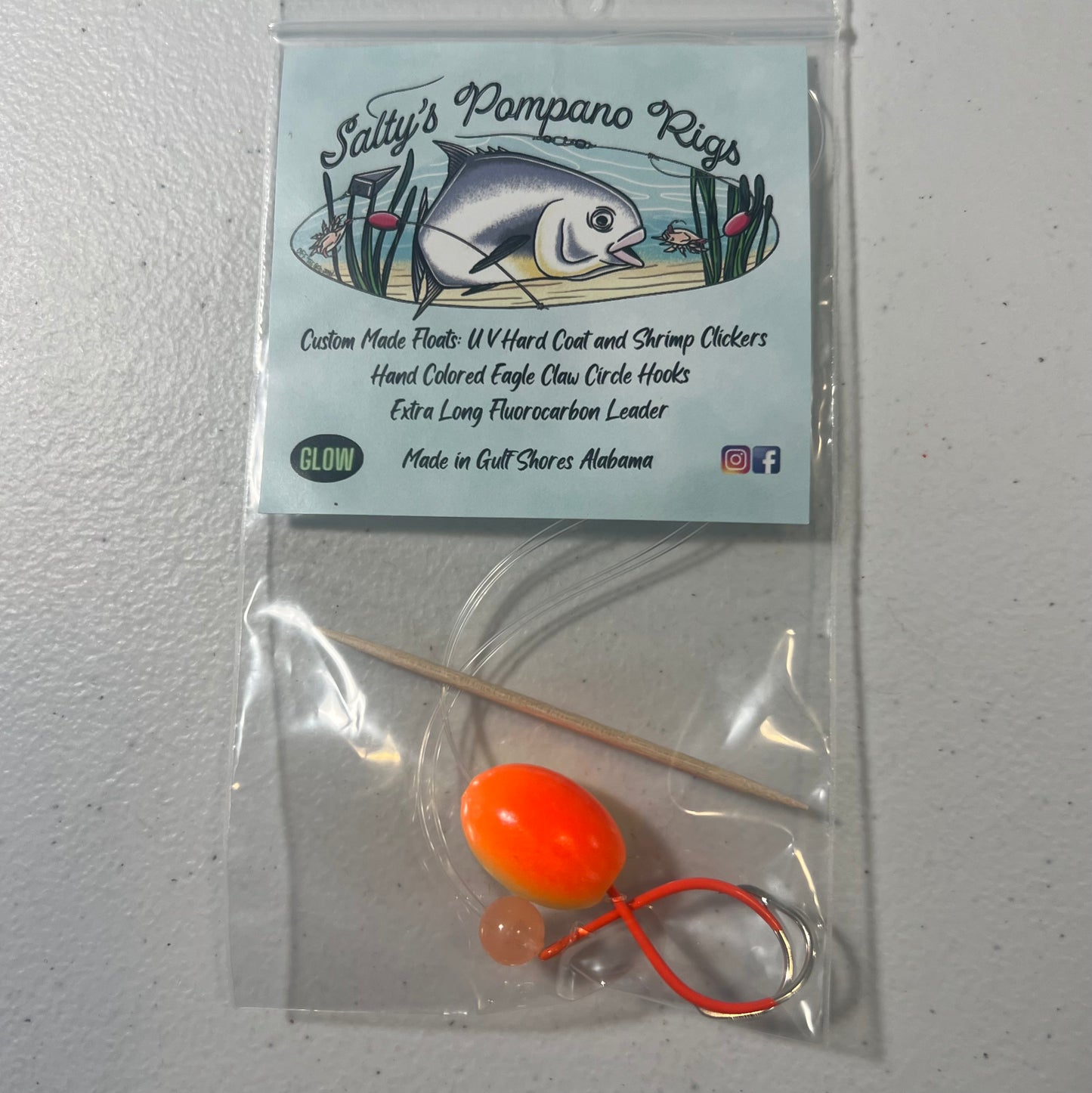 Dual Zone Double Drop Pompano Rig