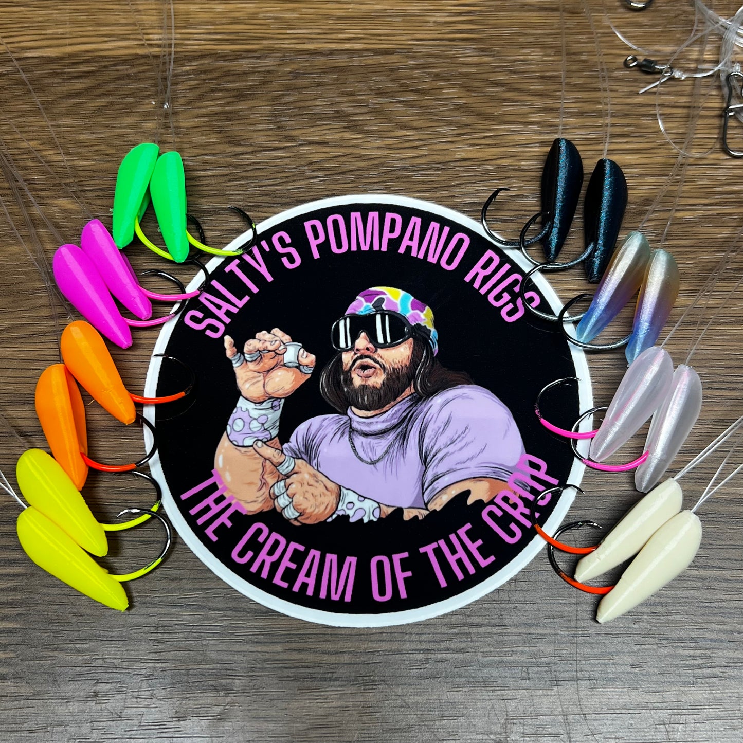 Salty's Hook Float Double Drop Pompano Rig