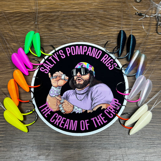 Salty's Hook Float Double Drop Pompano Rig