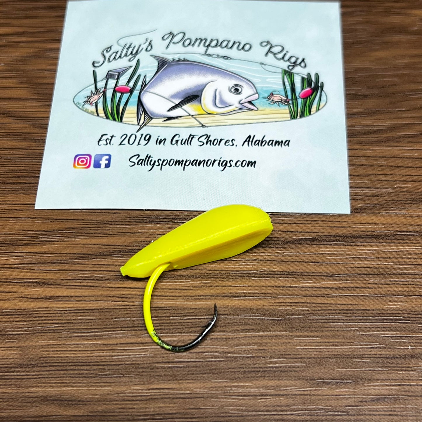 Salty's Hook Float Double Drop Pompano Rig