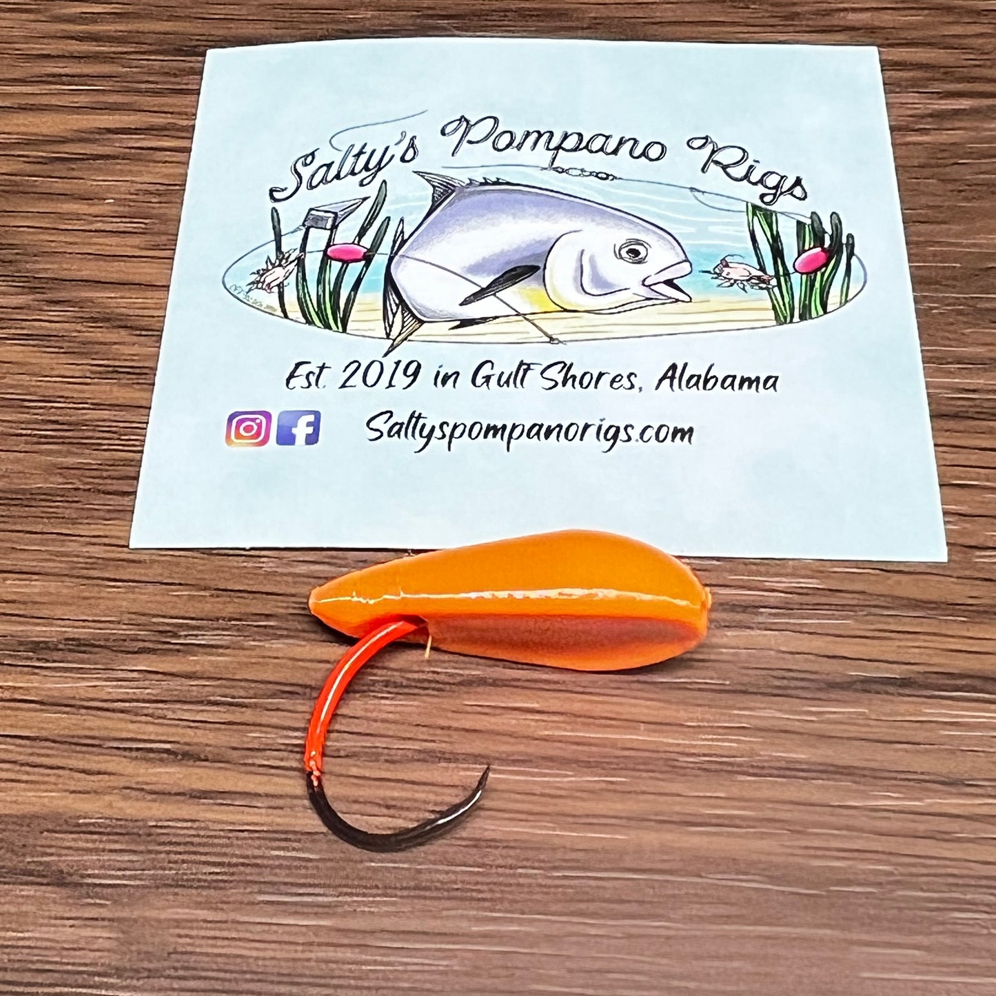 Salty's Hook Float Double Drop Pompano Rig