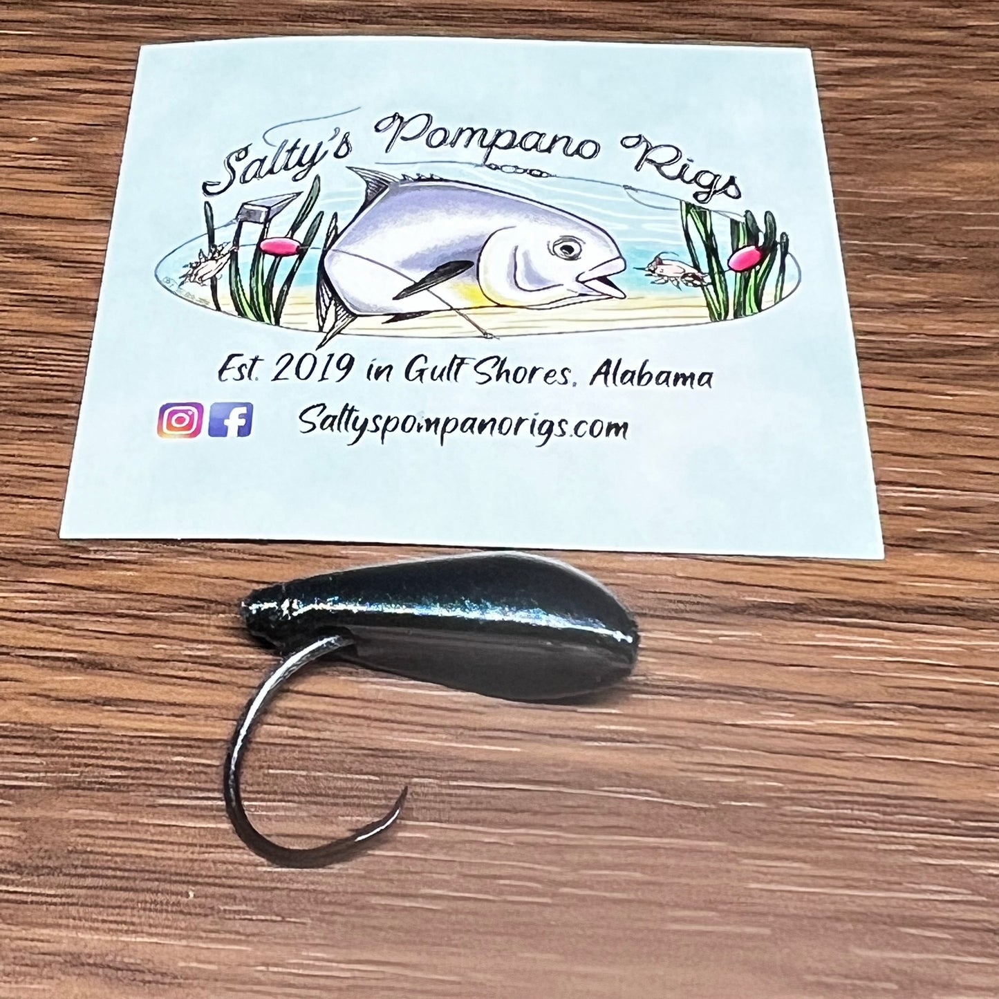 Salty's Hook Float Double Drop Pompano Rig