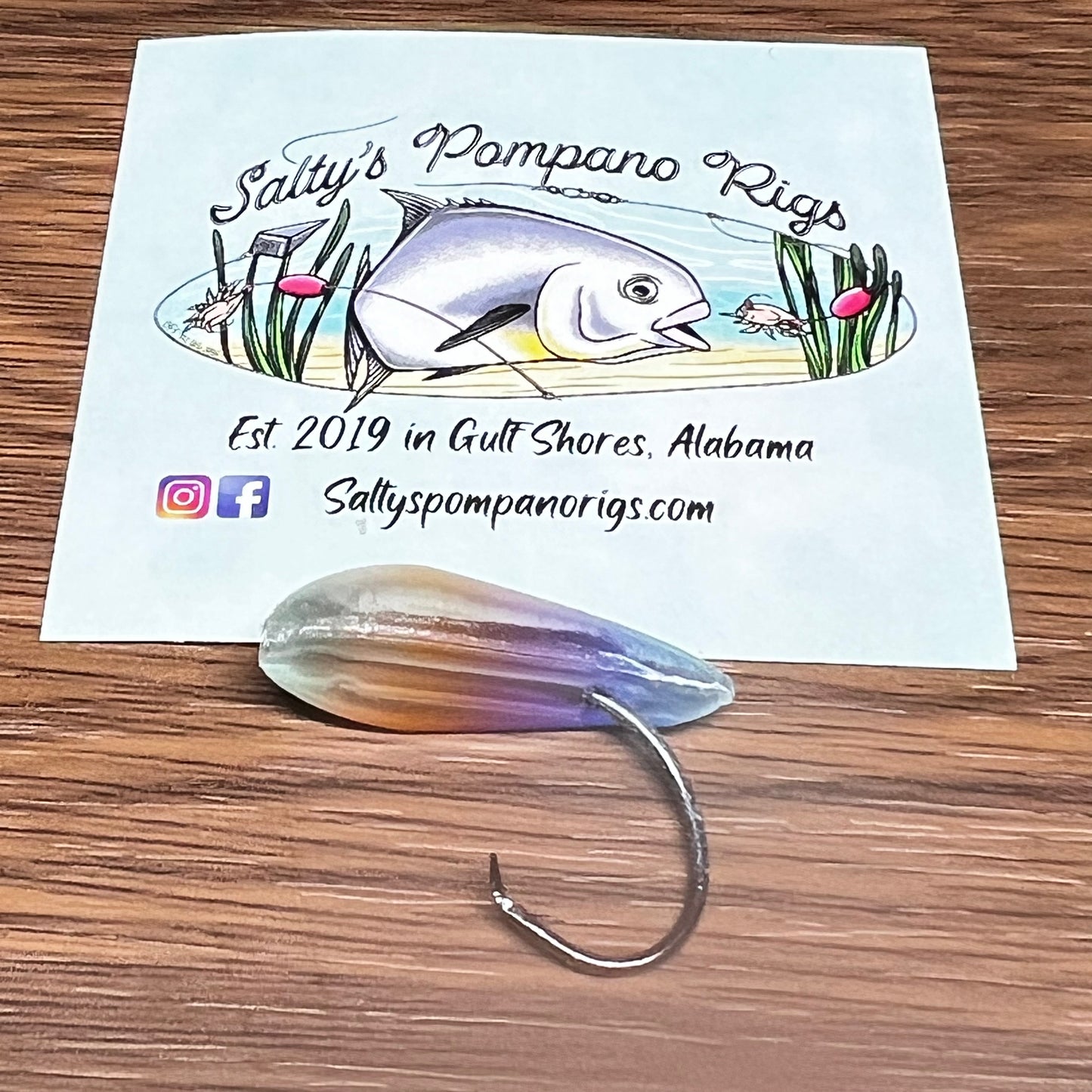 Salty's Hook Float Double Drop Pompano Rig