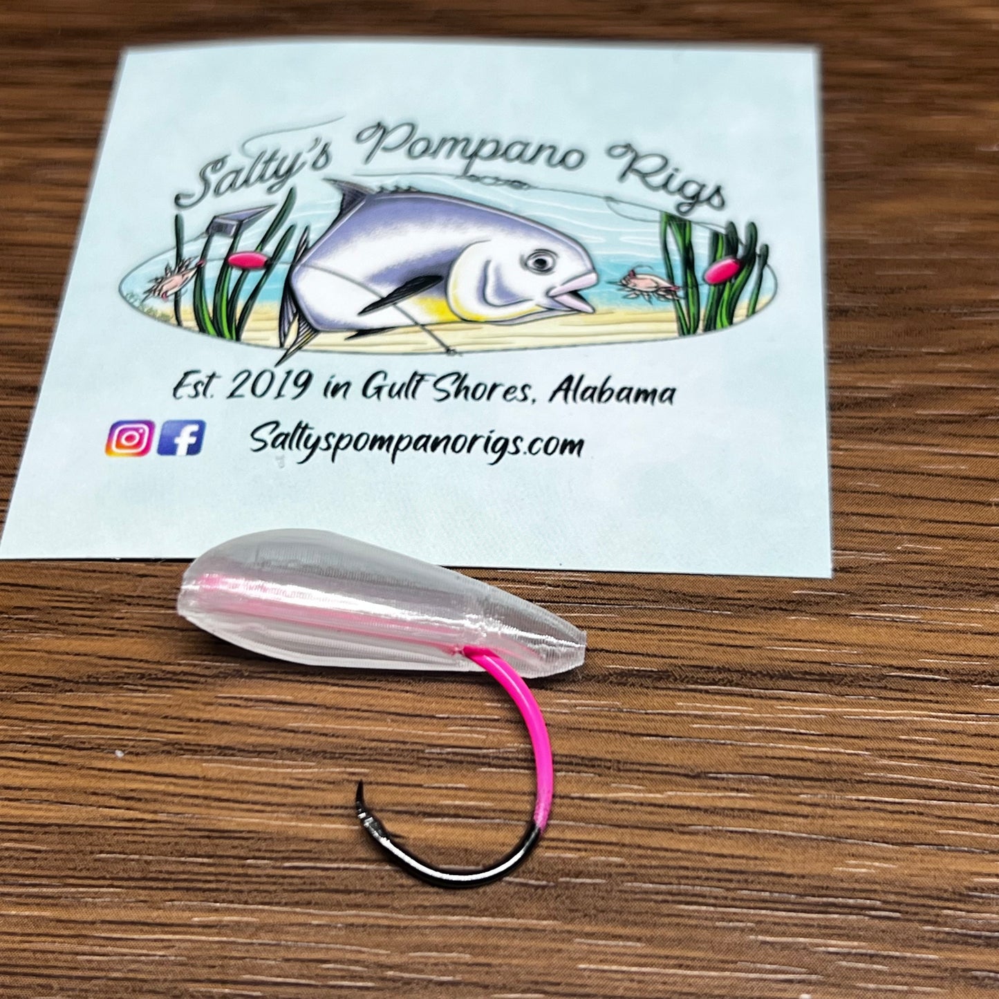 Salty's Hook Float Double Drop Pompano Rig