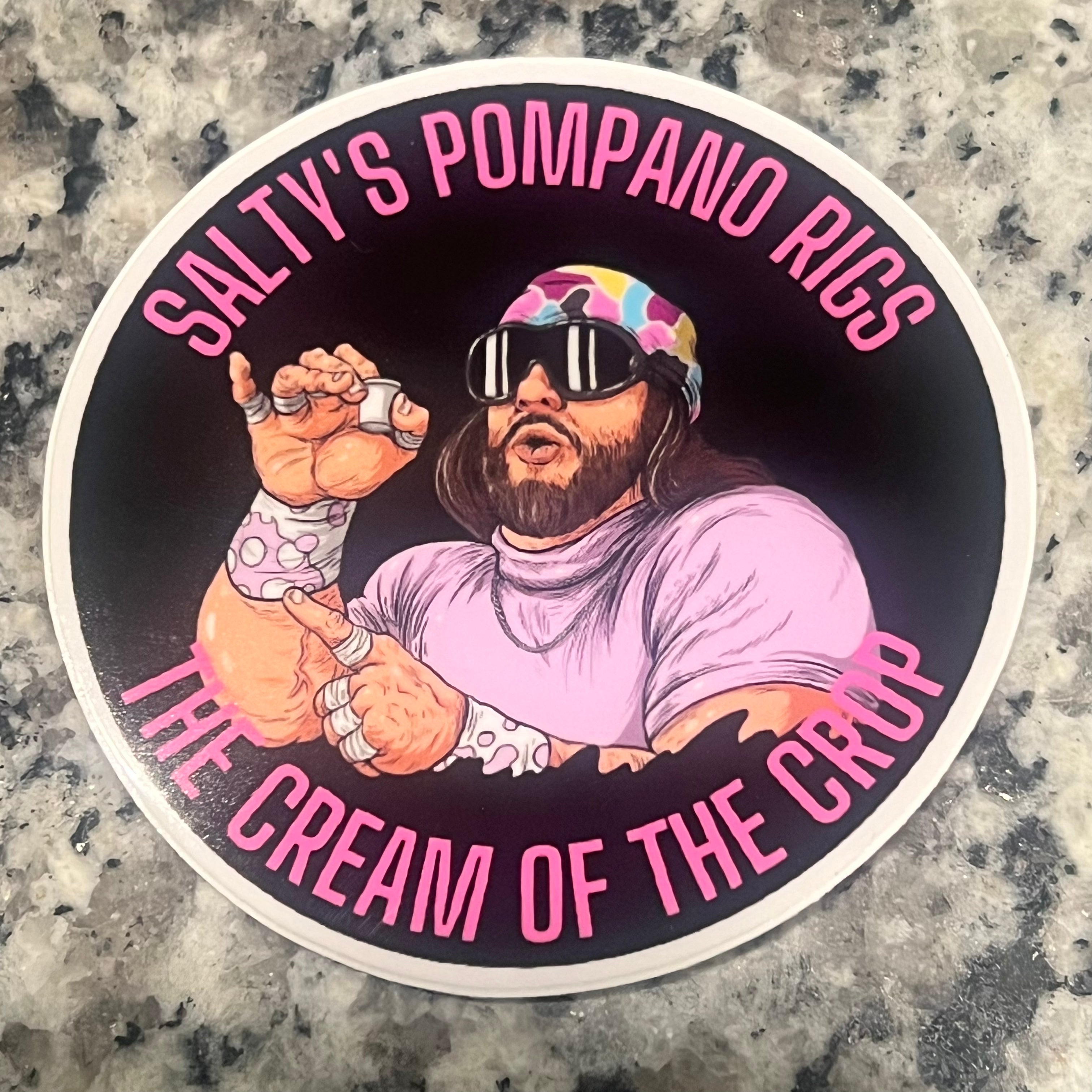 Pulsepoint Rig Stickers 4 inch Cream of the Crop Sticker – Salty's Pompano Rigs