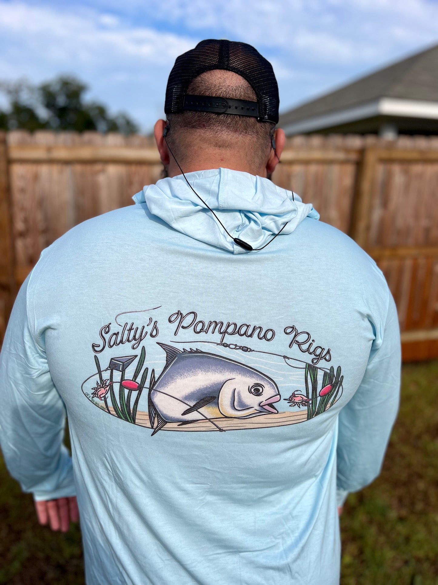 Salty's Pompano Rigs Fishing Shirt